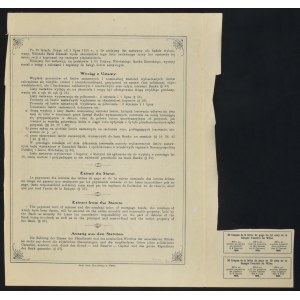 Wileński Bank Ziemski, 4,5% list zastawny, 10 zł 1926, seria I