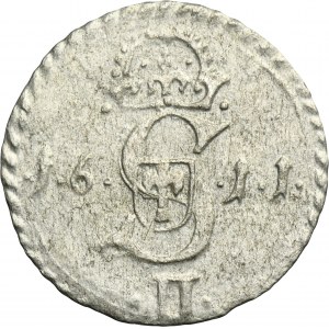 Sigismund III Vasa, 2 Denarius Vilnius 1611