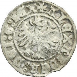 Alexander Jagiellon, 1/2 Groschen Krakau undated - UNLISTED, POLONE