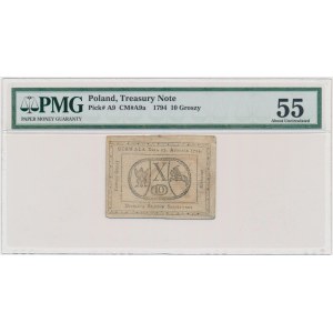 10 groszy 1794 - PMG 55