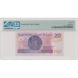 20 złotych 1994 - YE - PMG 66 EPQ - seria zastępcza