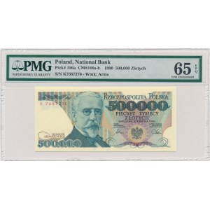 500.000 złotych 1990 - K - PMG 65 EPQ