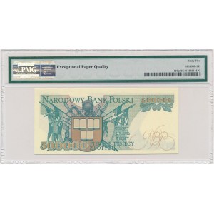 500.000 złotych 1990 - K - PMG 65 EPQ