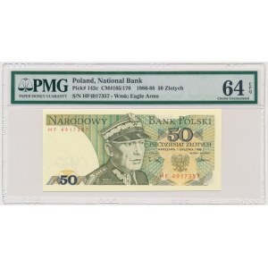 50 złotych 1988 - HF - PMG 64 EPQ
