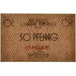 50 Pfennig 1940 - red numerator - PMG 64