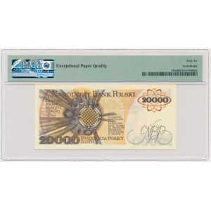 20.000 złotych 1989 - AM - PMG 66 EPQ