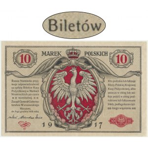 10 marek 1916 - Generał - Biletów - RZADKI