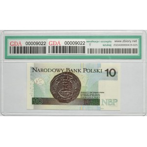10 złotych 2012 - AA - GDA 66 EPQ
