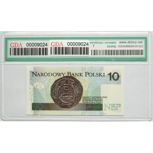 10 złotych 2012 - AA - GDA 66 EPQ