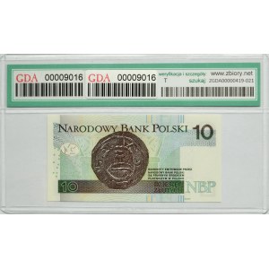 10 złotych 2012 - AA - GDA 67 EPQ