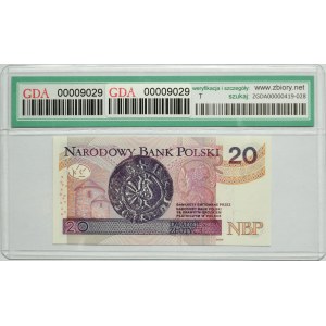 20 złotych 2012 - AA - GDA 67 EPQ