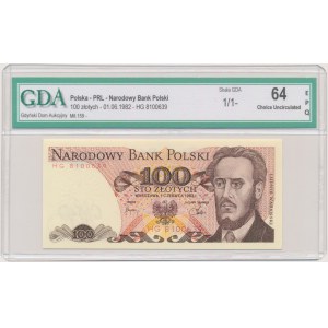 100 Gold 1982 - HG - GDA 64 EPQ - first vintage series