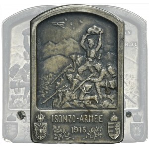 Austria-Hungary, Cap badge Isonzo-Armee 1915