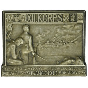 Austria-Hungary, Cap badge XII Korps