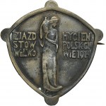 Badge of the 1st Congress of Polish Hygienists in Lviv 1914