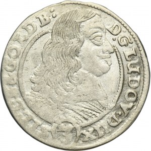 Silesia, Duchy of Liegnitz-Brieg-Wohlau, Ludwig IV, 3 Kreuzer Brieg 1659