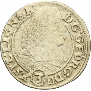 Silesia, Duchy of Liegnitz-Brieg-Wohlau, Georg III, 3 Kreuzer Brieg 1659