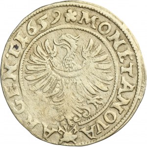 Silesia, Duchy of Liegnitz-Brieg-Wohlau, Georg III, 3 Kreuzer Brieg 1659