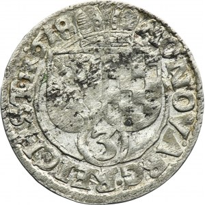 Silesia, Duchy of Liegnitz-Brieg-Wohlau, Johann Christian and Georg Rudolf, 3 Kreuzer Reichenstein 1618 HR