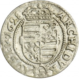 Silesia, Habsburg rule, Ferdinand III, 3 Kreuzer Glatz 1628 PH