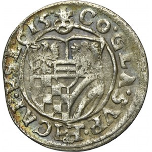 Silesia, Duchy of Münsterberg-Oels, Karl II, 3 Kreuzer Oels 1615