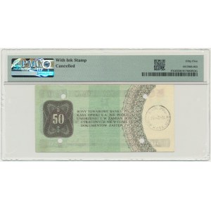 Pewex, 50 dolarów 1979 - HJ - PMG 55