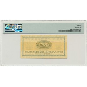 Pewex, 10 centów 1969 - GB - PMG 35