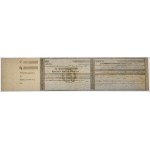Rząd Narodowy, Awizacja podatku jednorazowego ofiary narodowej 1863 - PMG 64 - RZADKOŚĆ