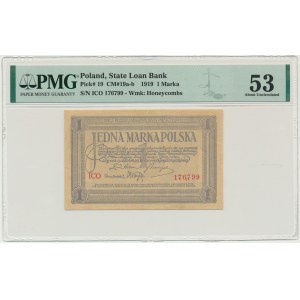 1 marka 1919 - ICO - PMG 53