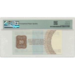 Pewex, 20 dolarów 1979 - HH - PMG 64 EPQ