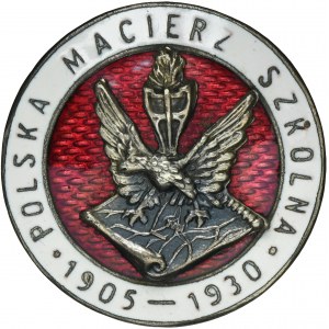 Badge of the Polish School Society 1905-1930