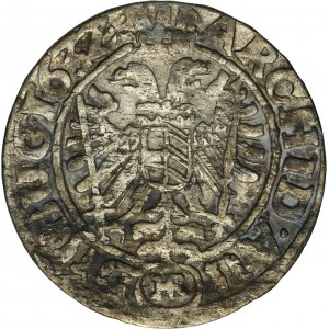 Silesia, Habsburg rule, Ferdinand II, 3 Kreuzer Breslau 1632 HR