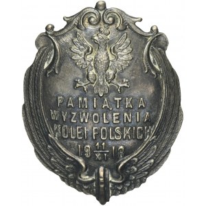 Badge Commemorating the Liberation of Polish Railways on 11.11.1918