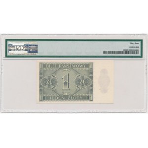 1 złoty 1938 - IŁ - PMG 64