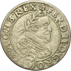Silesia, Habsburg rule, Ferdinand II, 3 Kreuzer Breslau 1626 HR