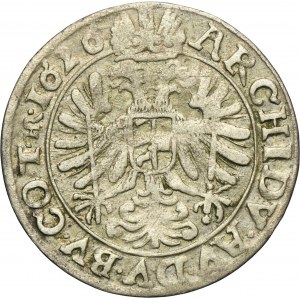 Silesia, Habsburg rule, Ferdinand II, 3 Kreuzer Breslau 1626 HR