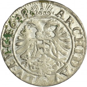 Silesia, Habsburg rule, Ferdinand II, 3 Kreuzer Breslau 1628 HR