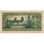 Danzig, 10 milion Mark 1923 - A 000168 - low serial number