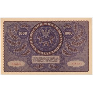 1.000 marek 1919 - II Serja G -