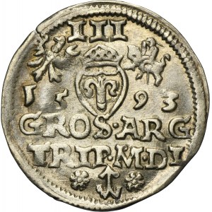 Sigismund III Vasa, 3 Groschen Vilnius 1593