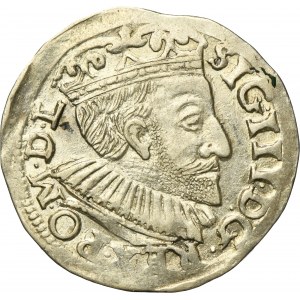 Sigismund III Vasa, 3 Groschen Posen 1591 - wide head