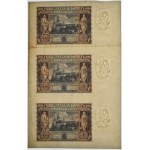 Fragment arkusza 20 złotych 1936 - DD - destrukt - (3 szt.)