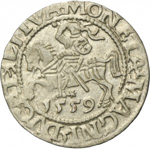 Sigismund II August, 1/2 Groschen Vilnius 1559 - L/LITV