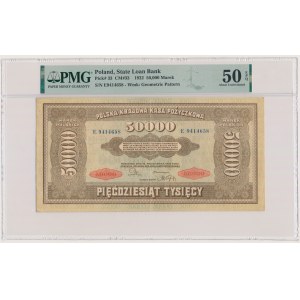 50.000 marek 1922 - E - PMG 50 EPQ