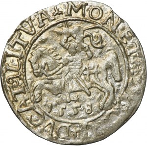 Sigismund II August, 1/2 Groschen Vilnius 1558 - L/LITVA
