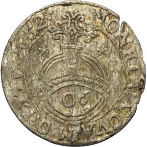 John II Casimir, 3 Polker Vilnius 1652 - VERY RARE
