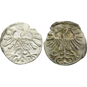 Lot, Sigismund II August, Denarius Vilnius (2 pcs.)