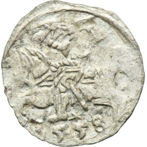 Sigismund II August, Denarius Vilnius 1558