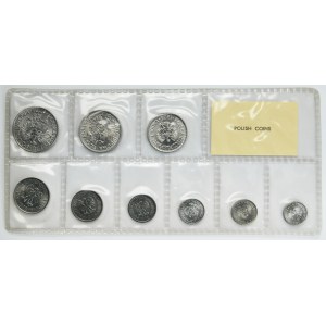 Zestaw PRL, Polskie Monety Aluminiowe 1949-1975 (9 szt.)