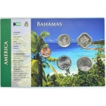 Lot, Bahamas and Trinidad and Tobago, Two vintage sets (10 pcs.)